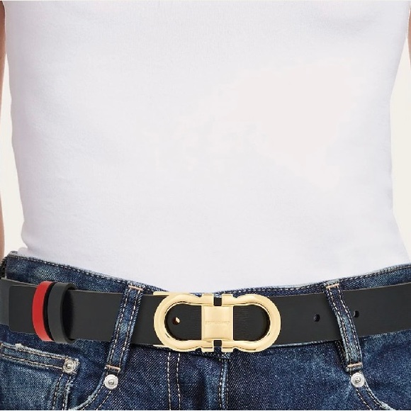 Salvatore Ferragamo Reversible and adjustable Gancini belt - Picture 7 of 7